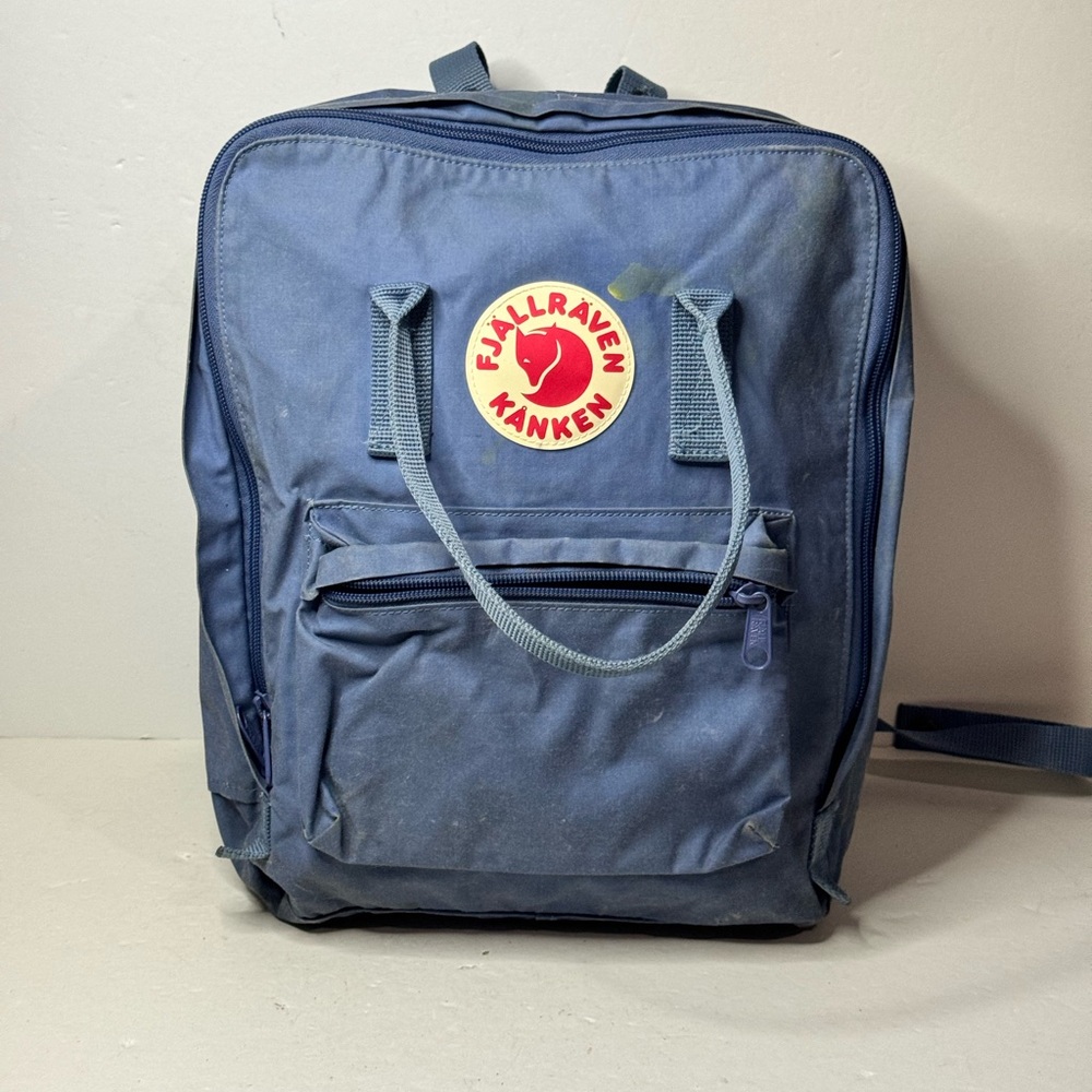Fjallraven Kanken Backpack Blue Classic Everyday Outdoor